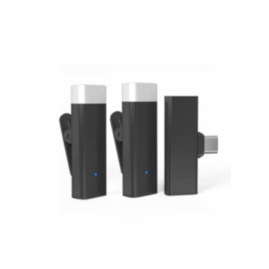 P02 Apple MFi certified wireless lavalier microphone L port