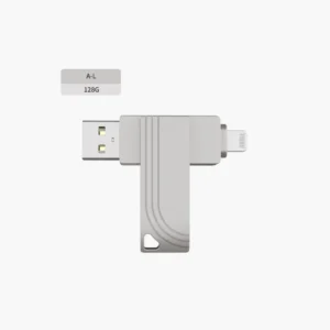 H06 Apple certified USB drive A to Lightning 128G