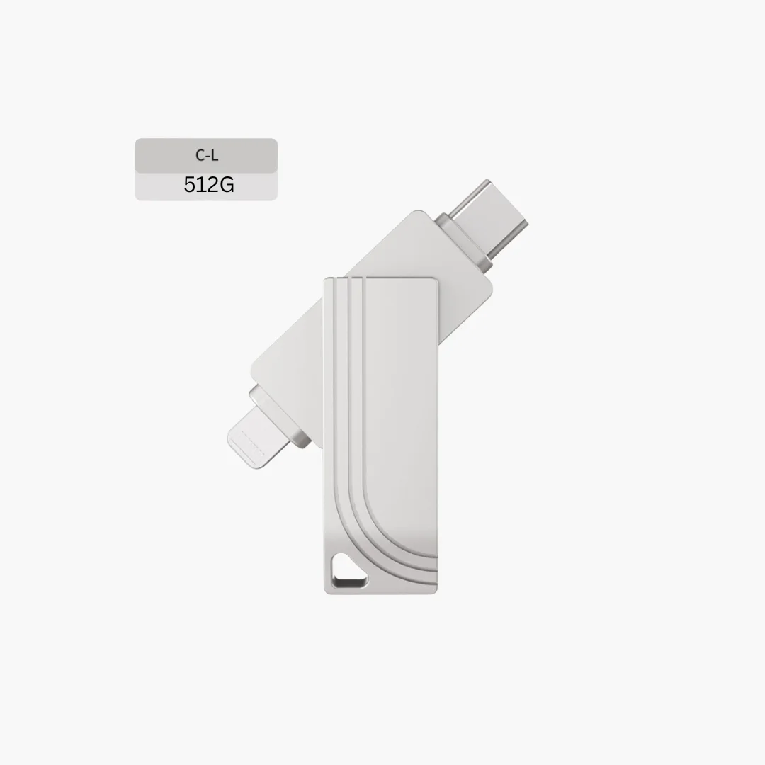 H06 Apple certified USB drive C to Lightning 512G