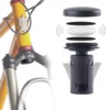 Anti-Theft Bike Mount Bicycle Front Fork Down Tube Bracket for Air Tag Waterproof Tracker Mount Holder Headset Cap Cove for Bike