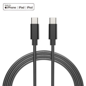 A03 Metal Spring Tube Data Cable