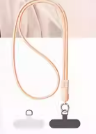Skin-friendly silicone lanyard data cable