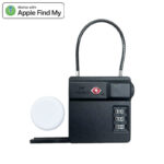 Customs lock compatible with Airtag