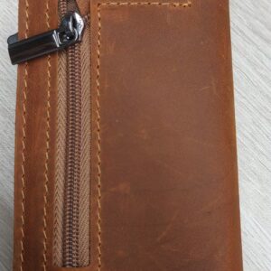 P15 Anti-loss and Positioning Tri-fold Snap Card Wallet