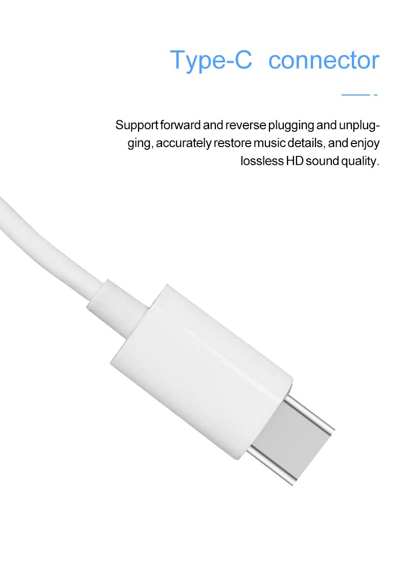 J01 Type-C Digital Earphones